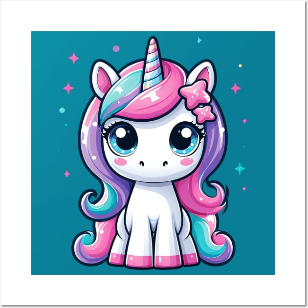 Unicorn S01 D20 Wall Art by Houerd